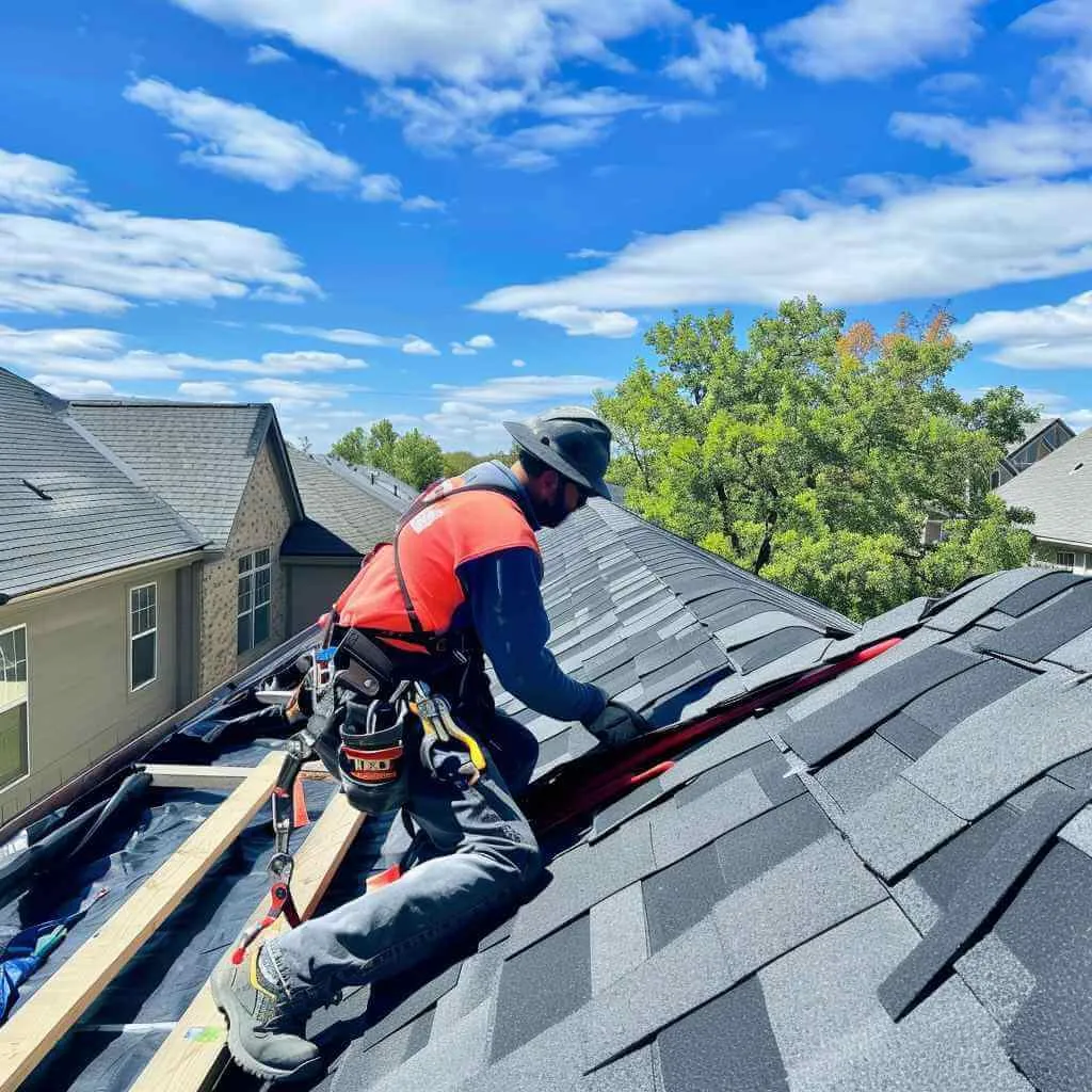 Shingle Masters roofer replacing shingle roof